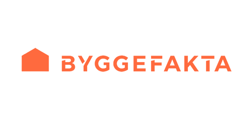 Byggefakta logo – førende brand inden for byggedatadrevet indsigt