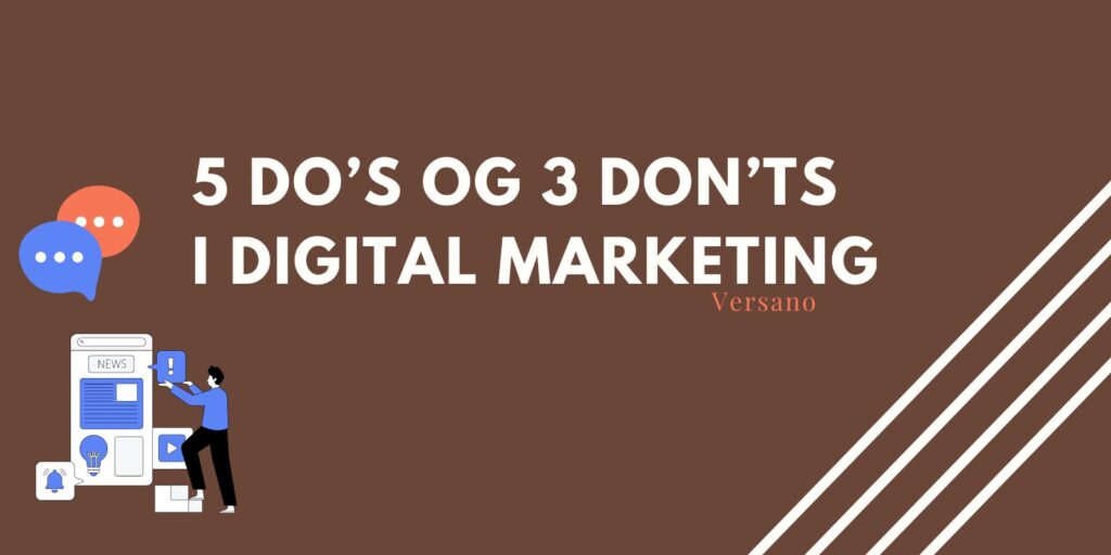 Blogindlæg om do's og don'ts