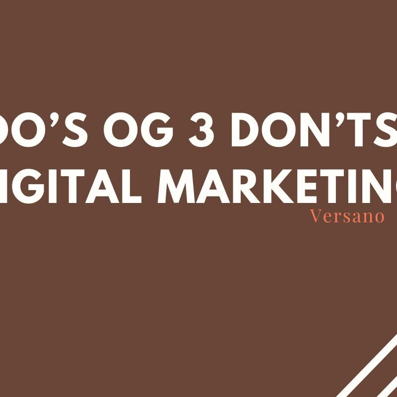 Blogindlæg om do's og don'ts
